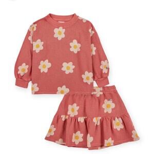 Bobo Choses - Printed Sweatshirt & Tiered Skirt Set	2-3Y